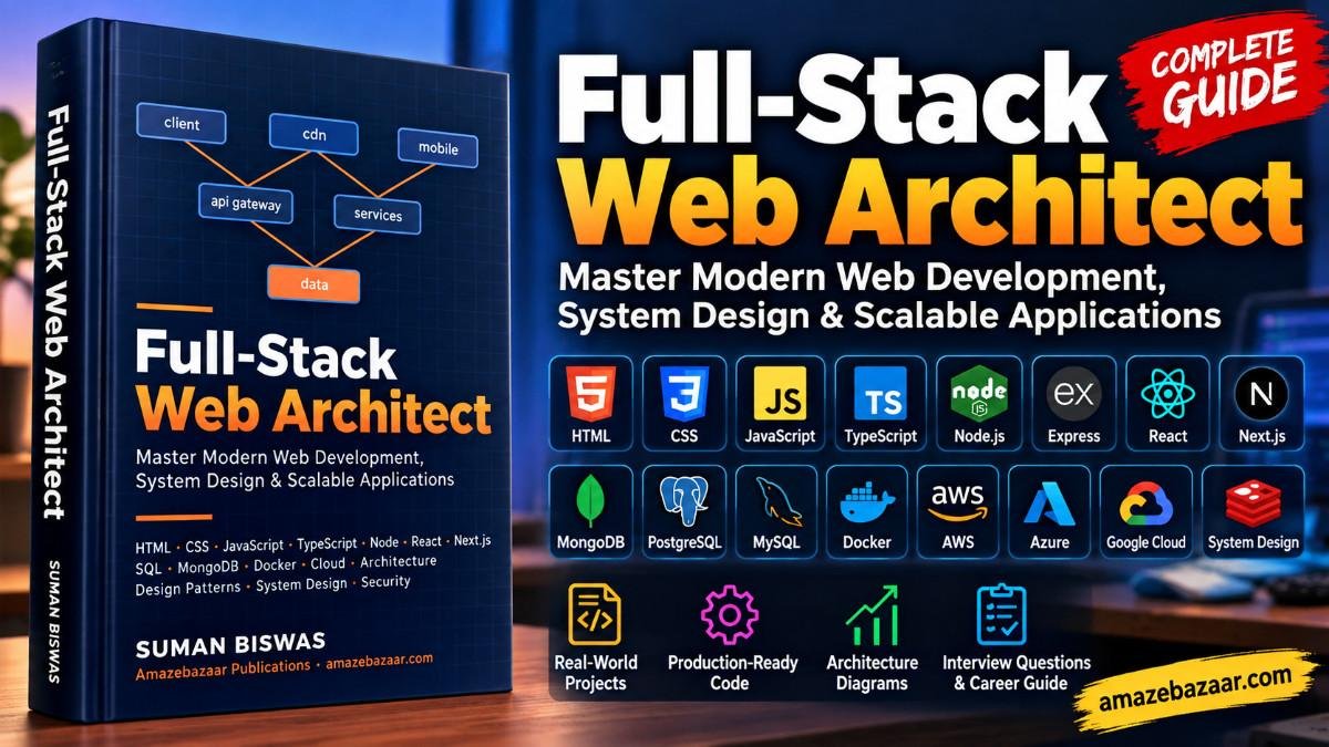 Full-Stack Web Architect: Master Modern Web Development, System Design & Scalable Applications
